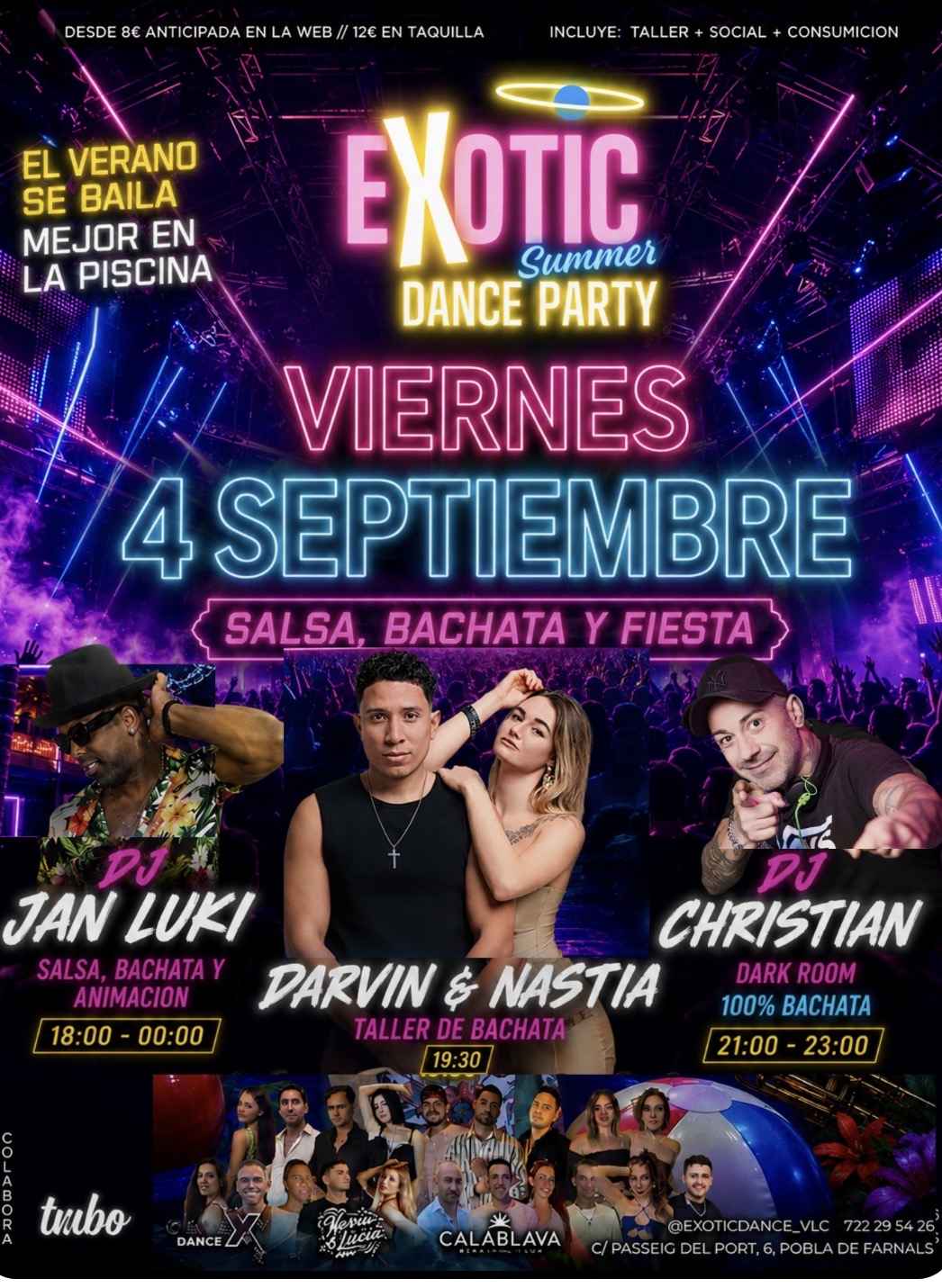 EXOTIC SUMMER DANCE Party