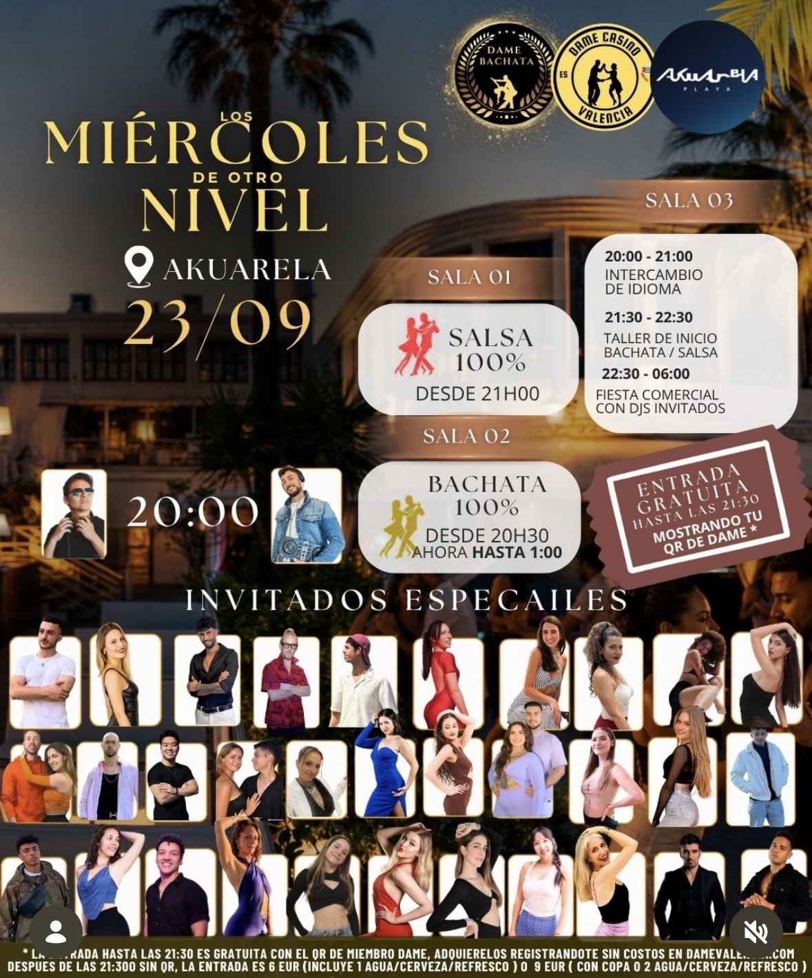 Save the date Dame Bachata