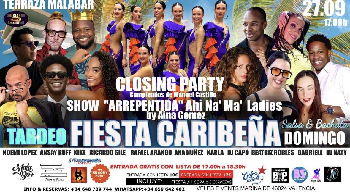 Fiesta Caribeña en Malabar