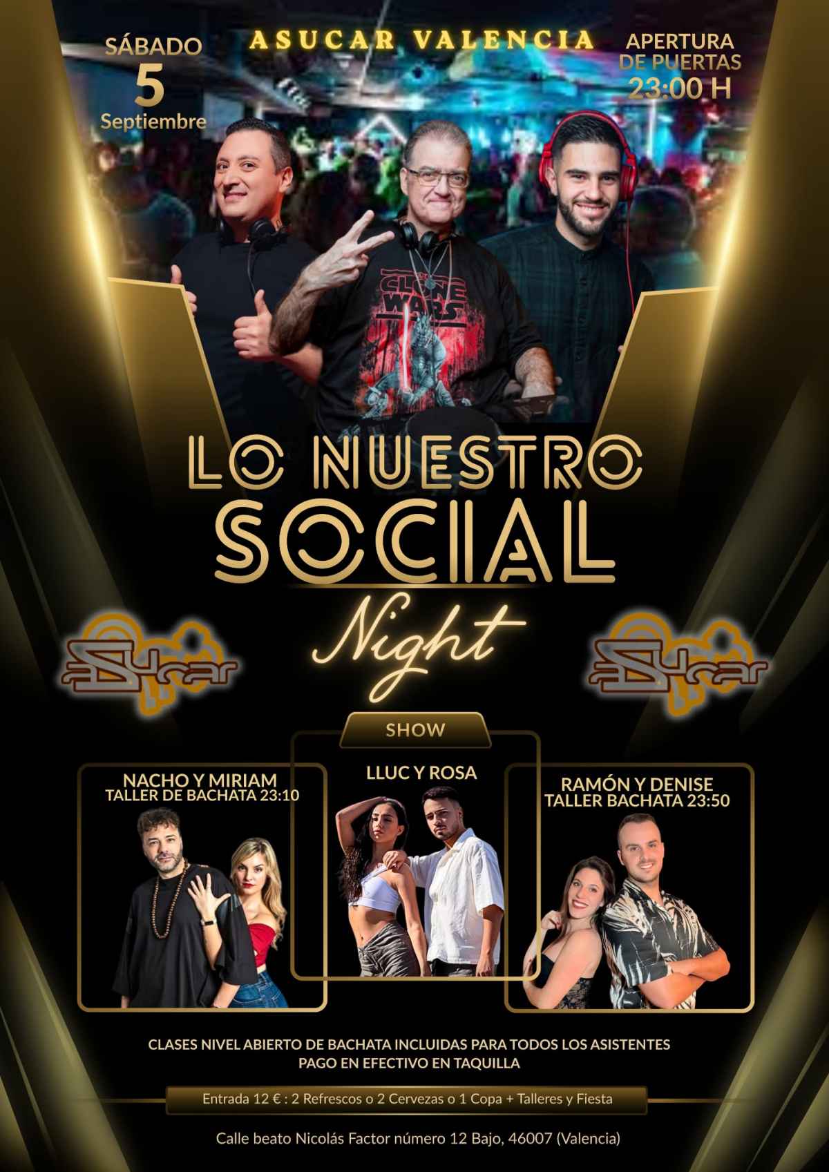 Lo nuestro social night