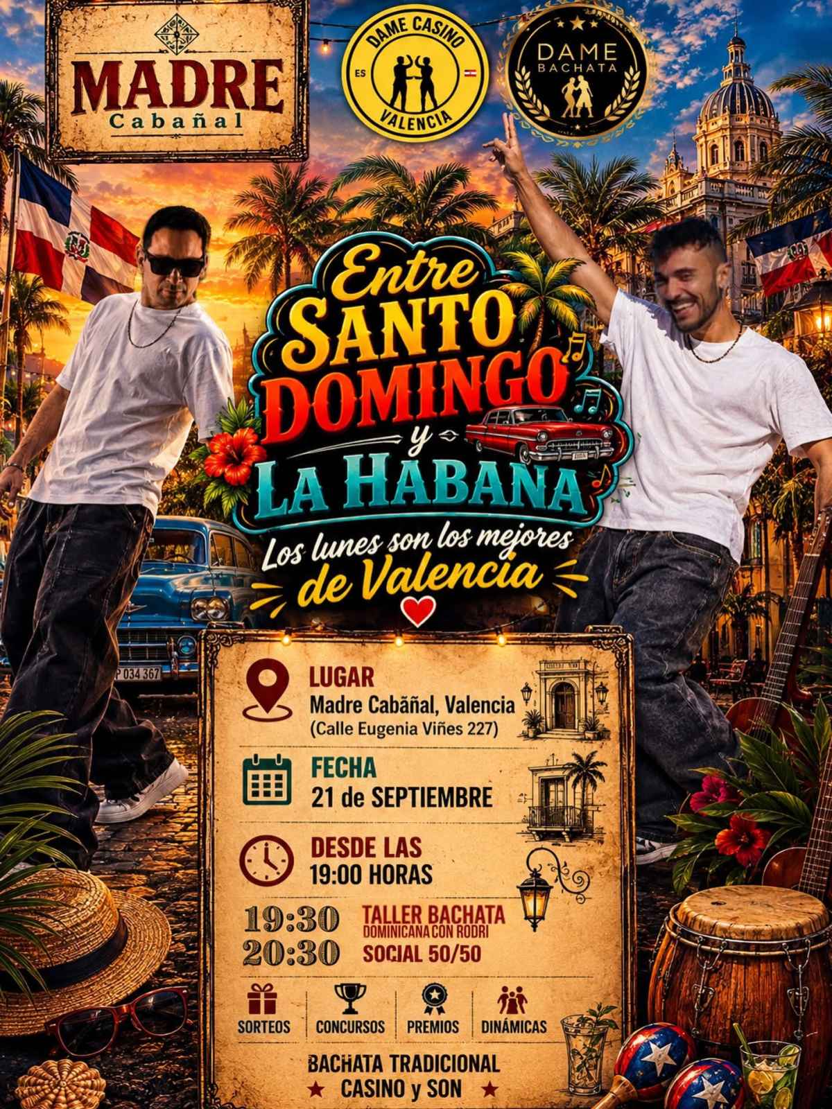 Entre Santo Domingo y la Habana