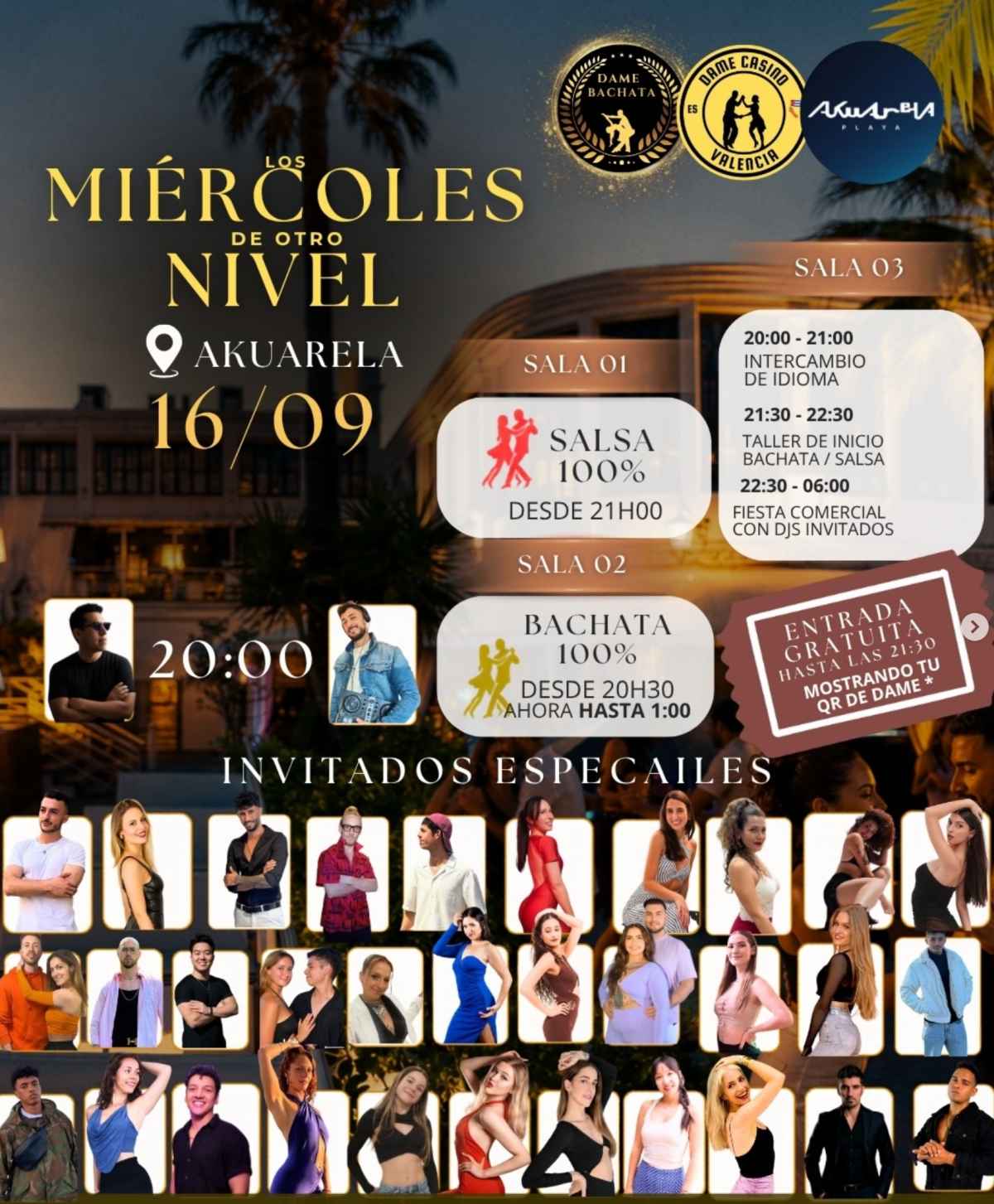 Save the date Dame Bachata