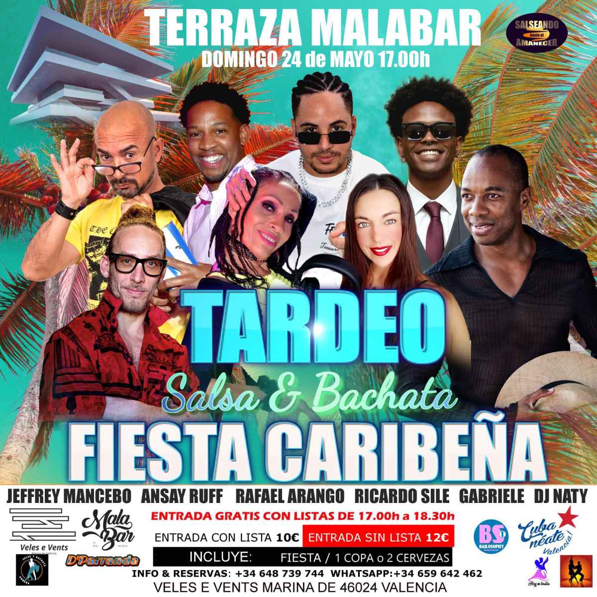 🚨TARDEO SALSA & BACHATA