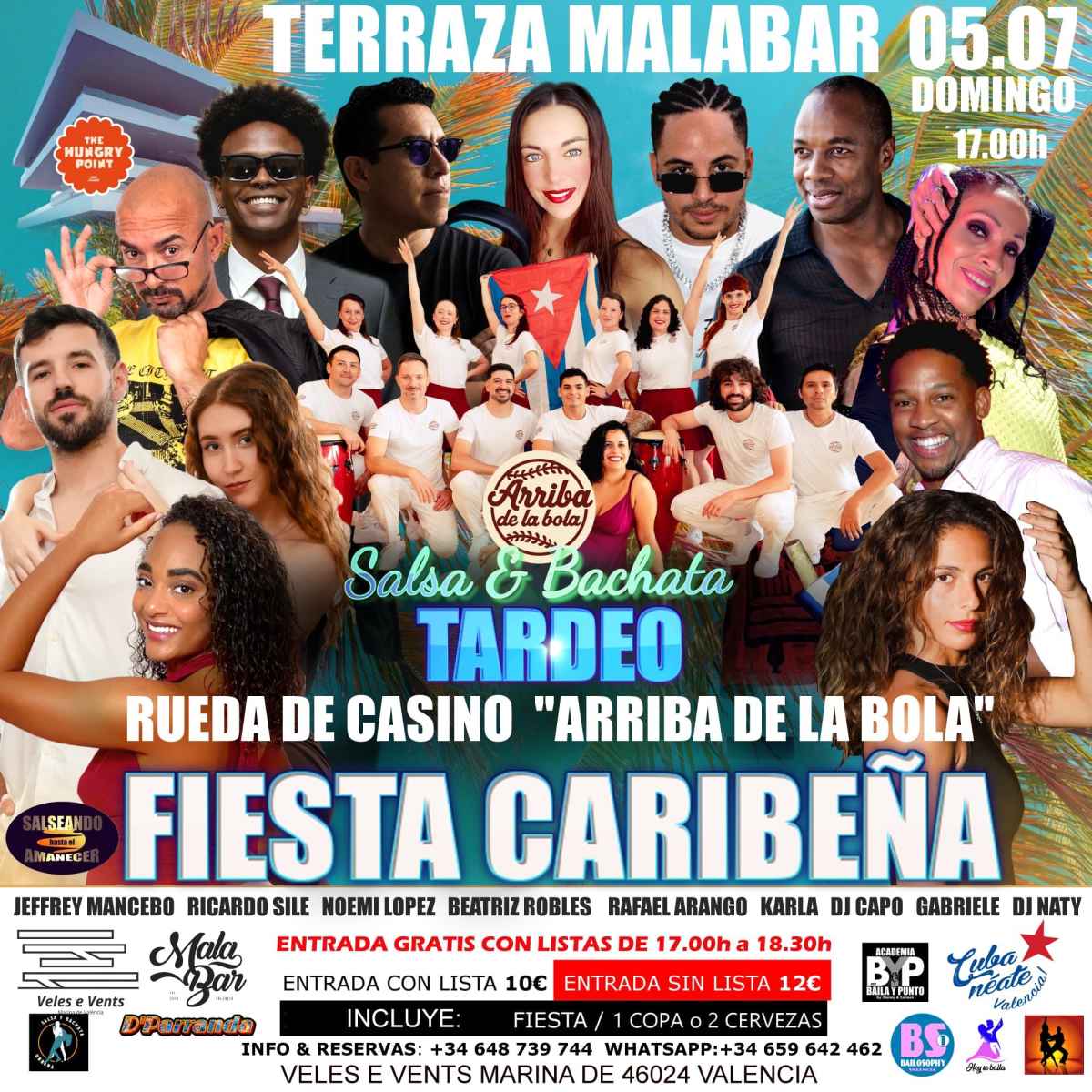 TARDEO SALSA & BACHATA
