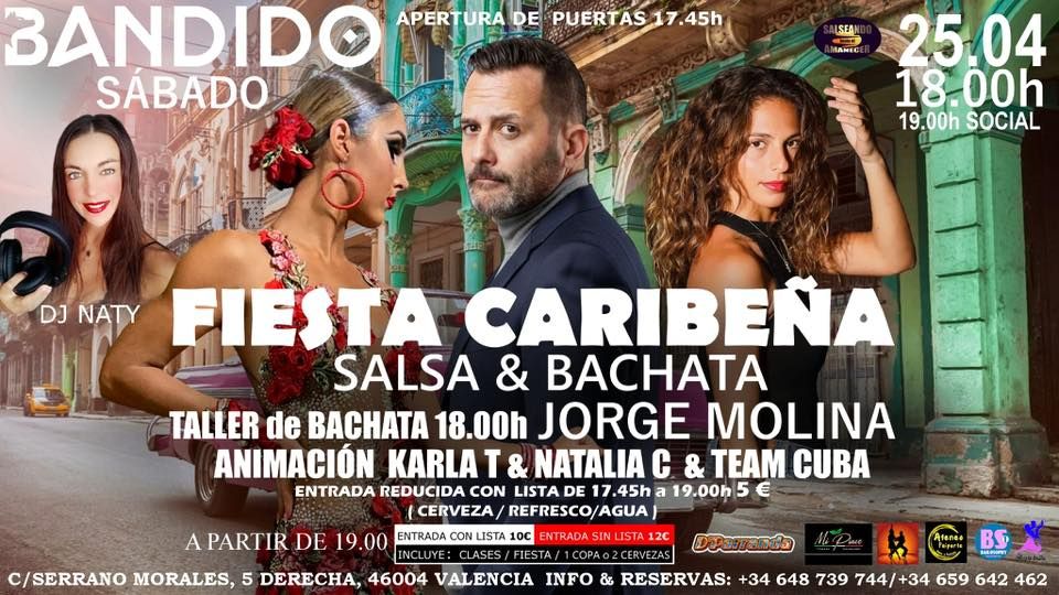 Fiesta caribeña Salsa&Bachata