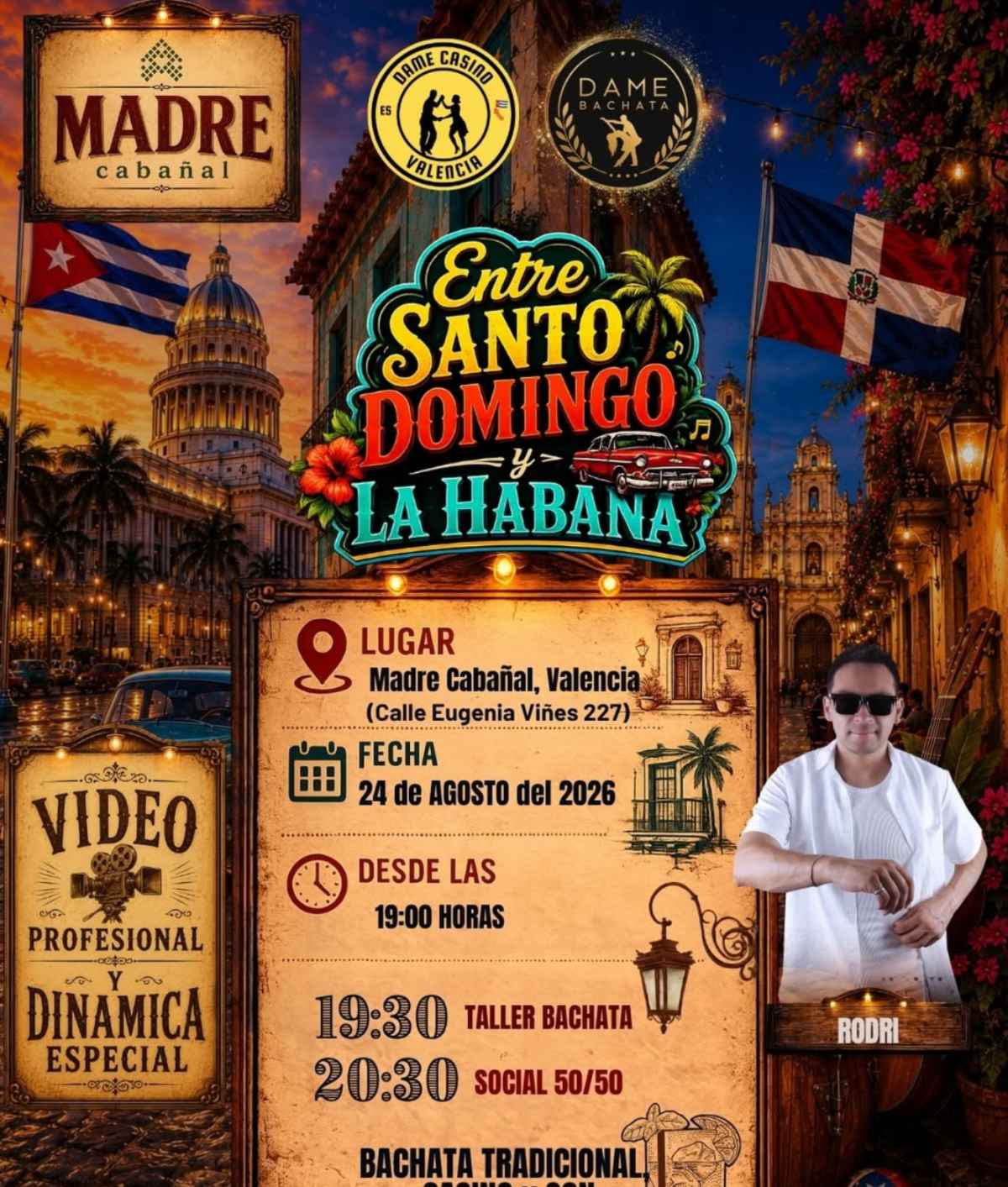 Entre Santo Domingo y la Habana