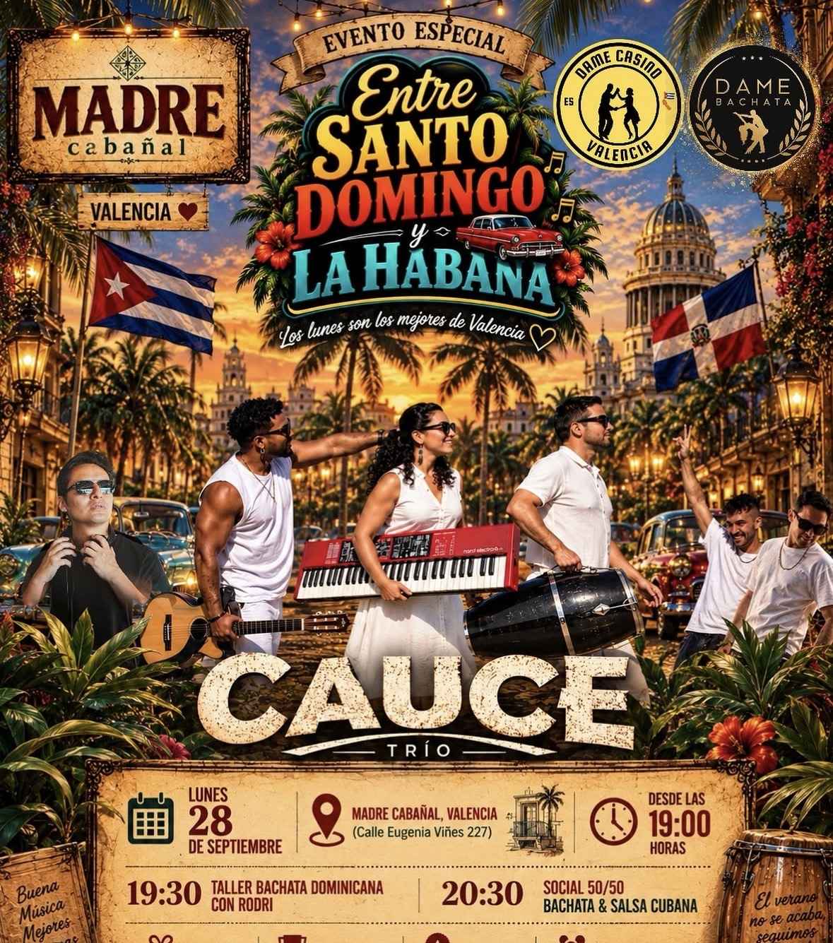 Entre Santo Domingo y la Habana