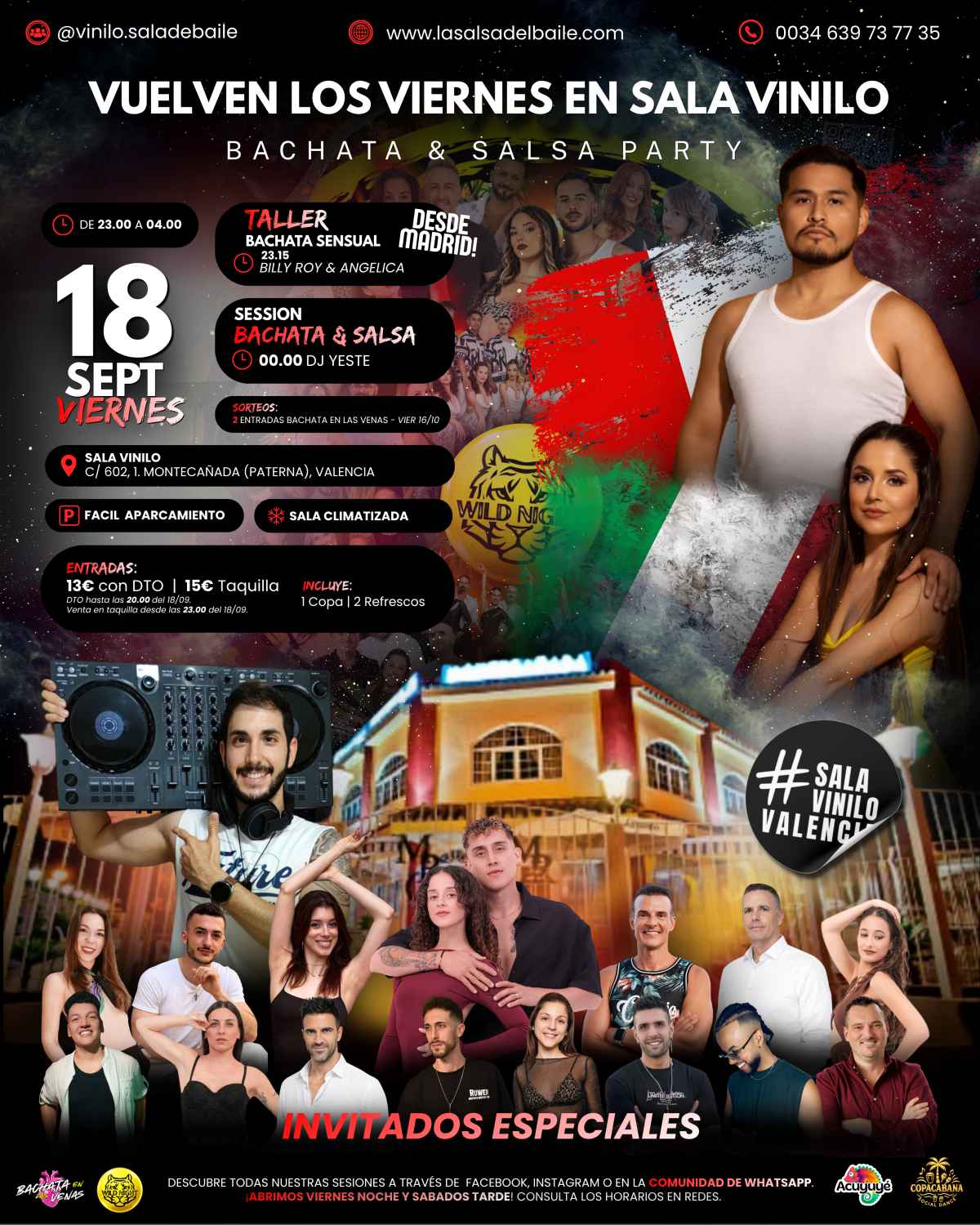 Viernes 18 - Sala Vinilo