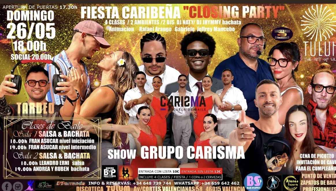 Fiesta caribeña Salsa&Bachata