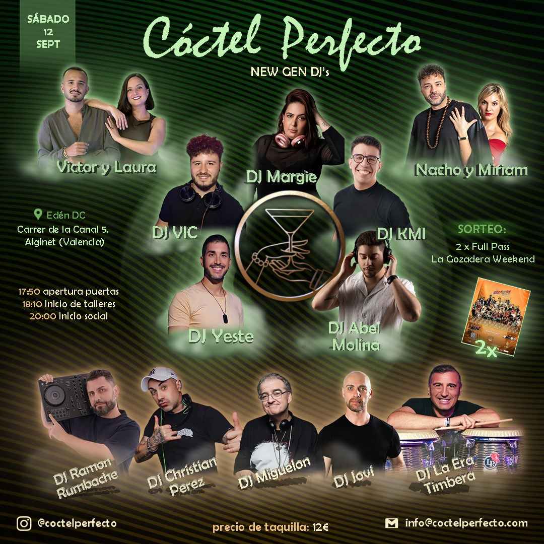 El Cóctel Perfecto: NewGen DJs Edition